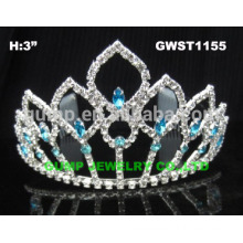 Beauty queen crown custom rhinestone tiara